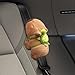 Car Interior Decoration Capybara Plush Doll with Turtle Backpack Cute Animal Car Charm Ornament 5.9 in Capybara Car Accessories Gear Shifter Decor for Dashboard, Steering Wheel, Seat Belt and More