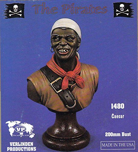 Verlinden VER1480 Bust Caesar The Pirates Kit 200mm