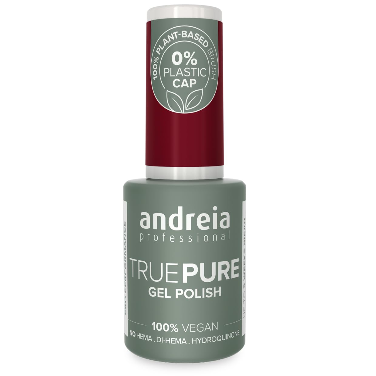 Andreia Professional True Pure Gel Polish T40 Bordeaux 10.5Ml-image