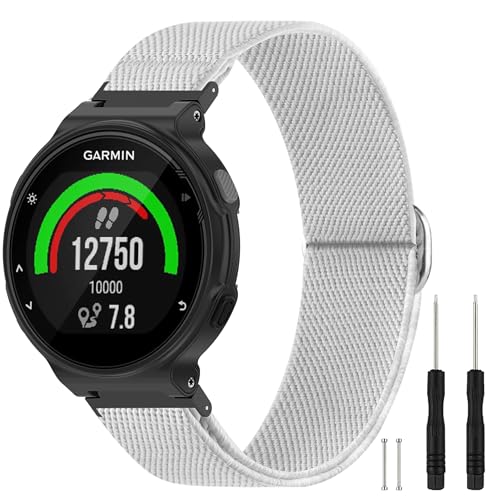 Correa elástica de nylon compatible con Garmin Forerunner miniatura 1
