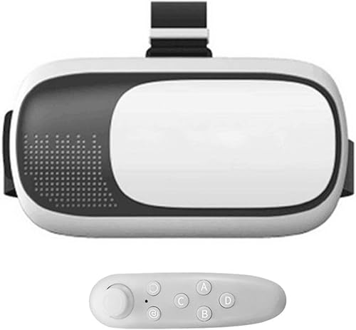 Miniatura 8 de Juego de manijas de juego de lentes inteligentes de realidad virtual 3D suaves y cómodas conexión Bluetooth inalámbrica para AndroidiOSPC