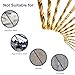 230 Pieces Titanium Twist Drill Bit Set, 135° Tip High Speed Steel, Size from 3/64