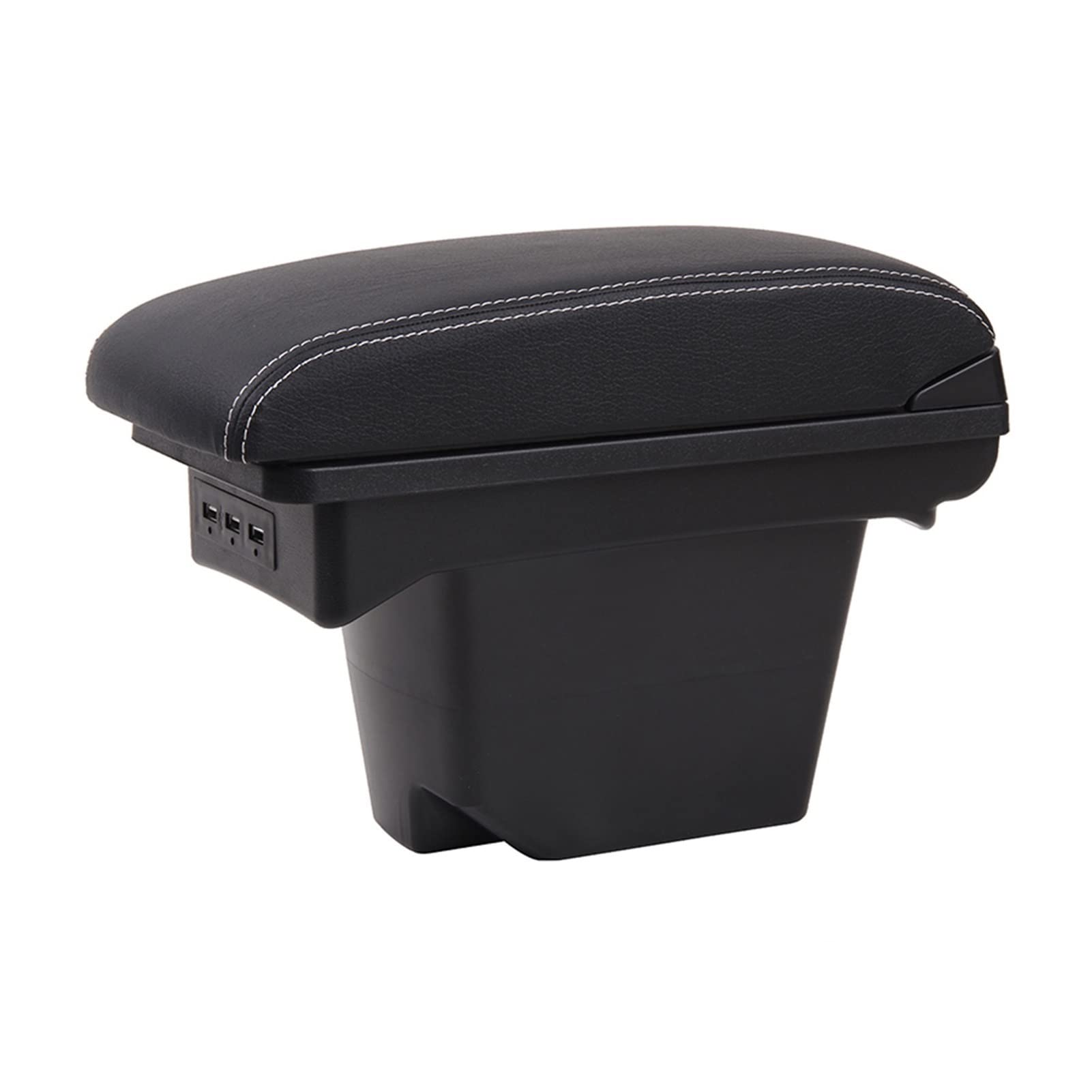 INPETS Parti di Retrofit Scatola Bracciolo per Auto Scatola Portaoggetti Accessori Interni per Auto Ricarica con USB per Citroen C4 per Picasso 2013 (Color : A1
