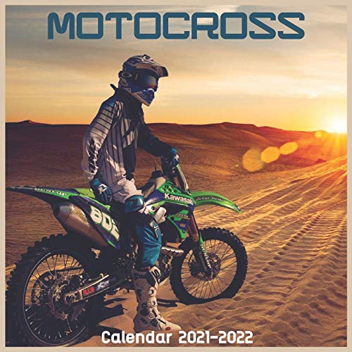 Motocross Calendar 2021-2022: Cute Wall & Office Calendar 2021-2022 Size 8.5 x 8.5 Inch,16 Month Calendar 2021-2022 For Women, Men, Kids & motocross Lovers