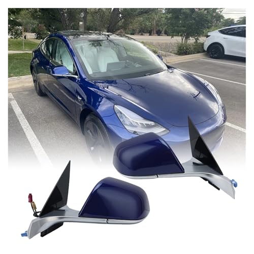 Rétroviseur Tesla Model 3 2017-2020 droit 13 fils bleu complet - 7