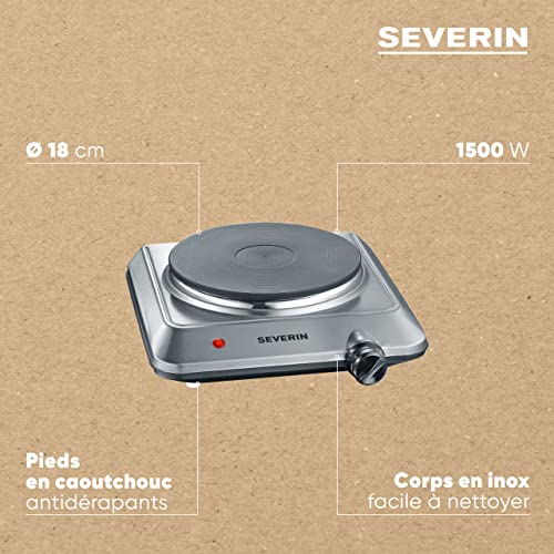 Plaque de cuisson posable SEVERIN KP1092 Foyer en fonte - vue 8