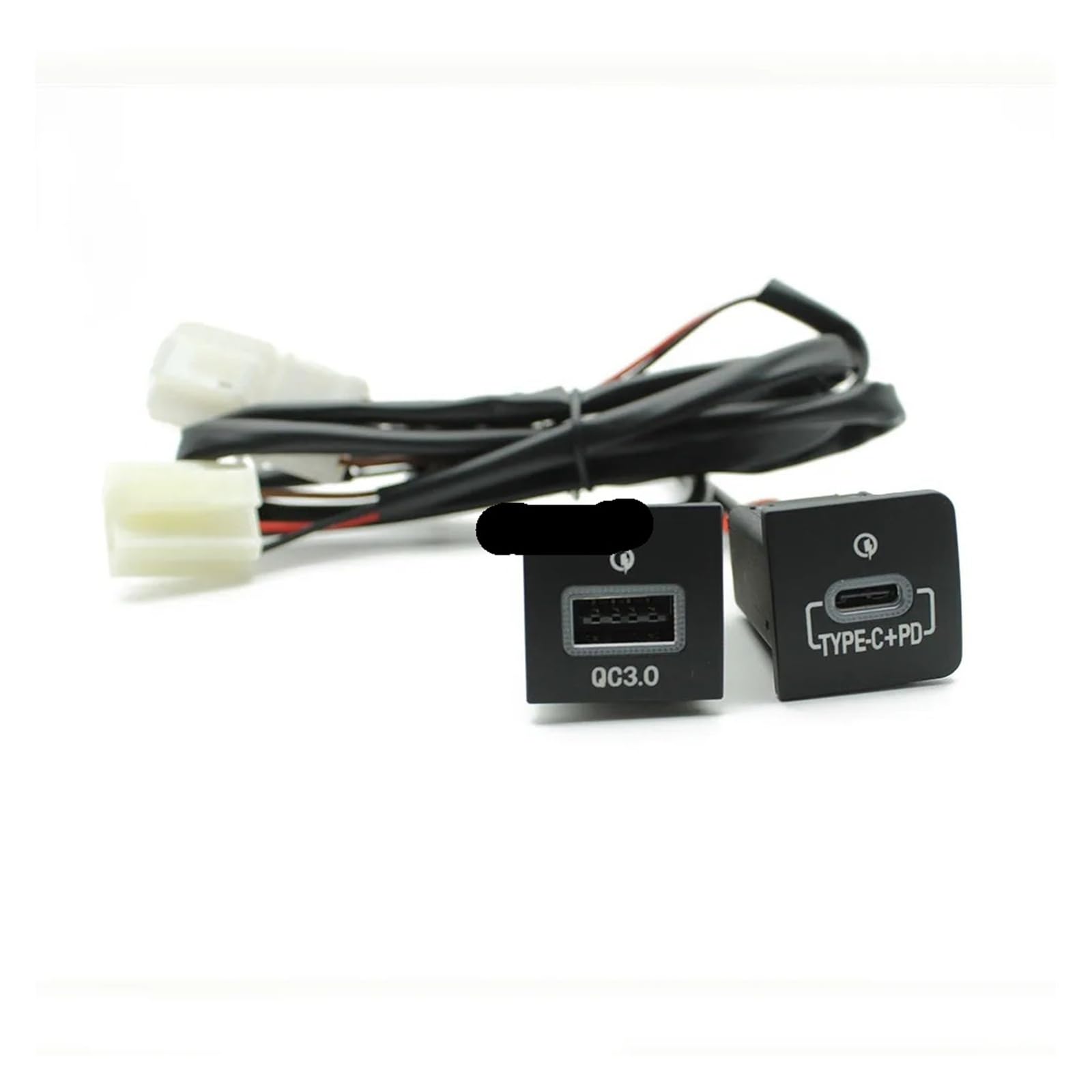 Adatto for VW Golf 6 MK6 Jetta 5MK6 Scirocco 2006-2012 Presa di Ricarica USB for Auto PD Ricarica Rapida QC3.0 PD Interfaccia USB Uso