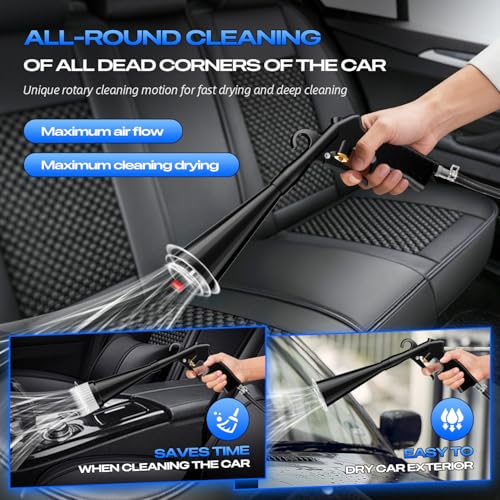 Image of Detailing Car Cleaning Gun Interior Dryer Air Blow Gun, High Pressure Blower Gun, Car Detailing Tools for Quickly Blowing Out Dirt and DustWorking with Air