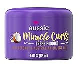 Generic Aussie Miracle Curls Coconut Oil Cream Pudding - Paraben-Free Styling for Curly Hair (7.6 fl oz)