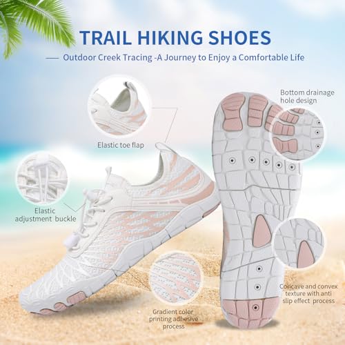 Hike Barefoot Shoes Womens Men Footwear,Pro Healthy&Non-Slip Water Shoe for Women Men, Wide Toe Running Shoes Boots Sneakers Unisex3