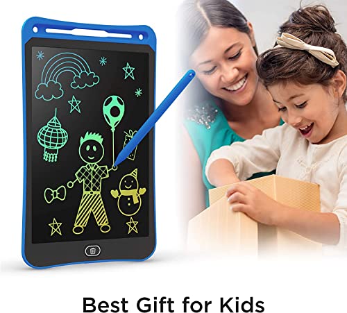 Image of SYGA LCD Writing Pad, 12 inch Kids Doodle & Scribble Boards Erasable Writing Tablet for Kids Adults, Blue