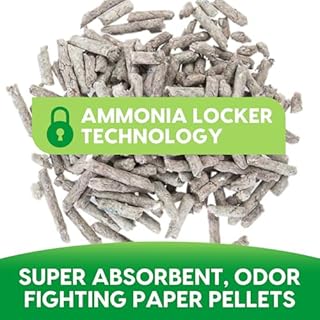 Fresh News Post Consumer Paper Pellet Cat Litter, 12-Pound