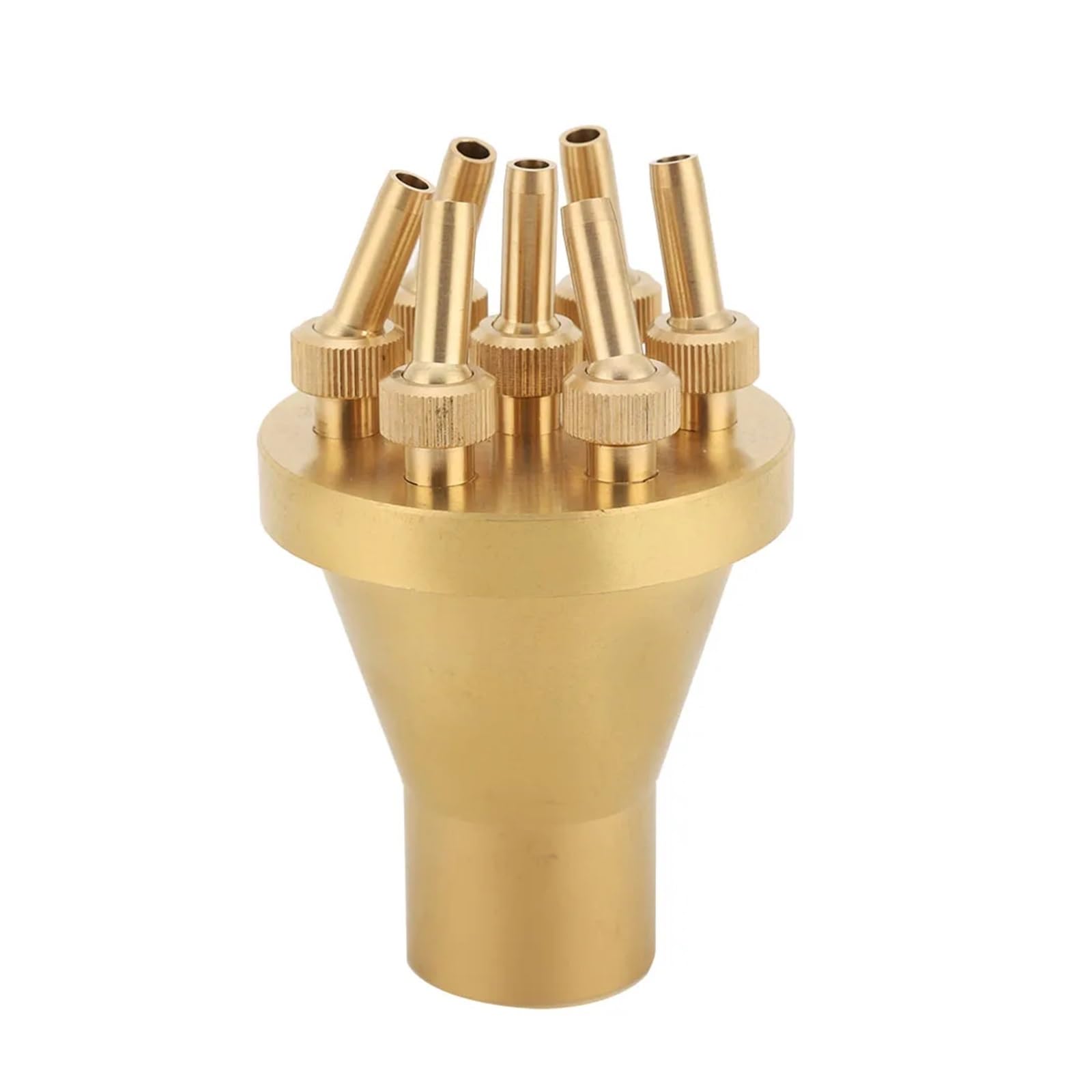 UALXPAO Fountain Nozzle 1" DN25 Fountain Nozzle 2 Tier Center Straight Style Garden Pond Spray Head for Decor Sprinkler for Pond Swimming Pools