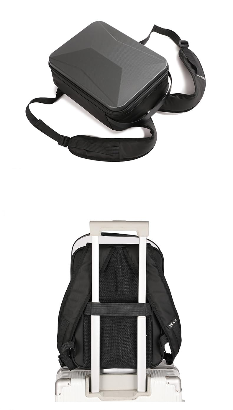Generico Zaino a spalla a guscio duro per DJI Avata 2, custodia da viaggio per Avata 2 Goggles 3/RC Motion 2/Remote Controller, borsa di stoccaggio per il drone volare altri accessori più combo