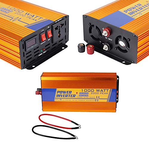 ECO-WORTHY 100 Watt Solar Panel RV Boat Kit with 1000W Off Grid Power Inverter for 12 Volt Battery System