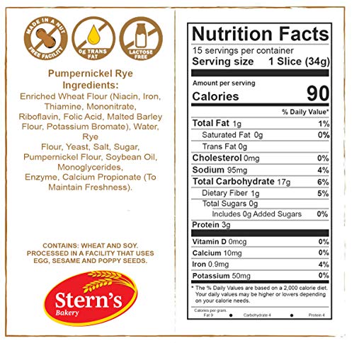 image for Sterns bakery Rye Bread | 3 Flavor Variety Bundle | (1) Seeded Rye Bre