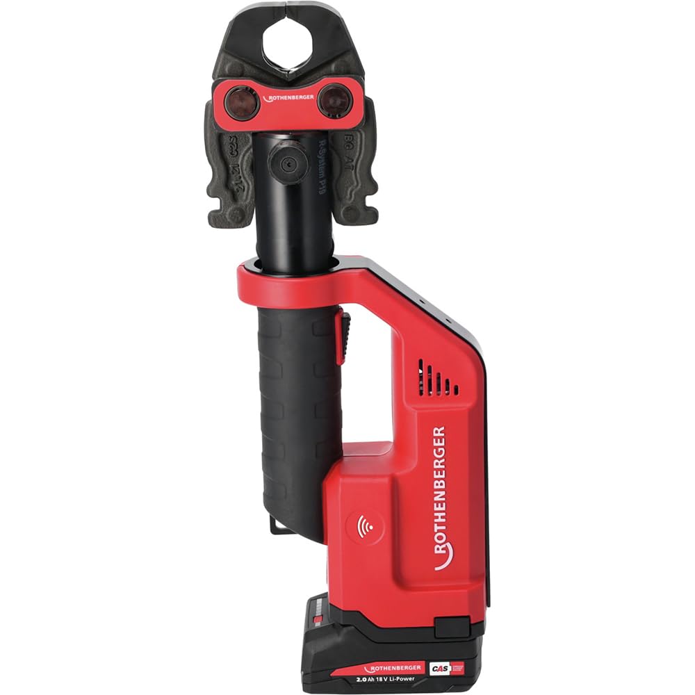 ROTHENBERGER ROMAX COMPACT III Basic Set 1, 1 x 2 Ah, EU, CAS | 1000004261 | pressatura, pressatrice, utensile pressante, pinza a pressatura