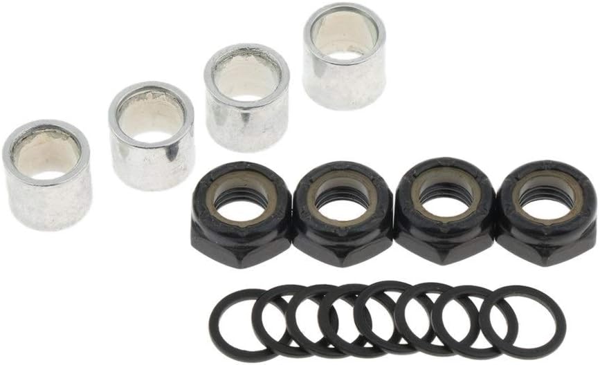 Inflatable Paddle Boards 1 Set Skateboard Longboard Speed Kit Axle Speed Washers Nuts Spacers Skateboard Hardware Set Skate Board Accessories Vacation Must Haves (Color : Golden)