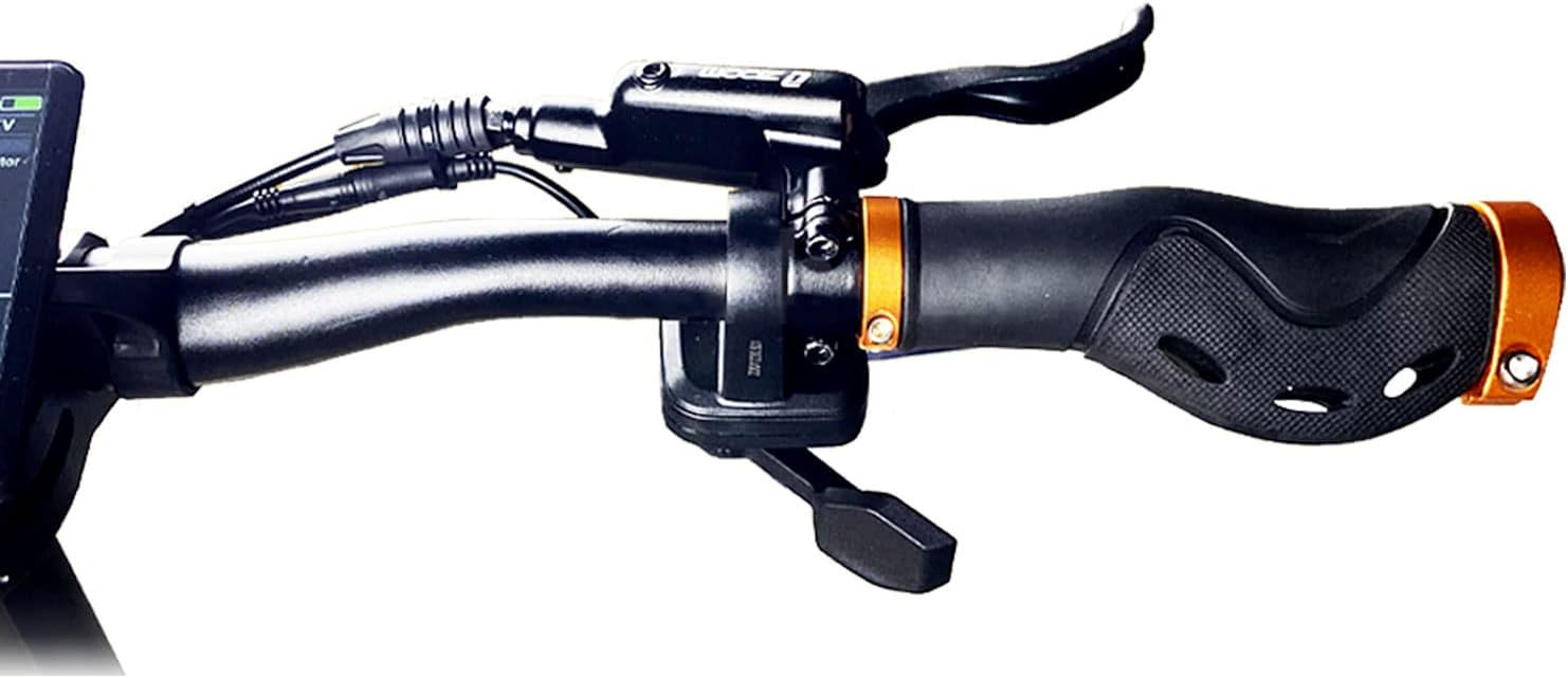 Right handlebar with brake lever on Teverun Blade GT Plus