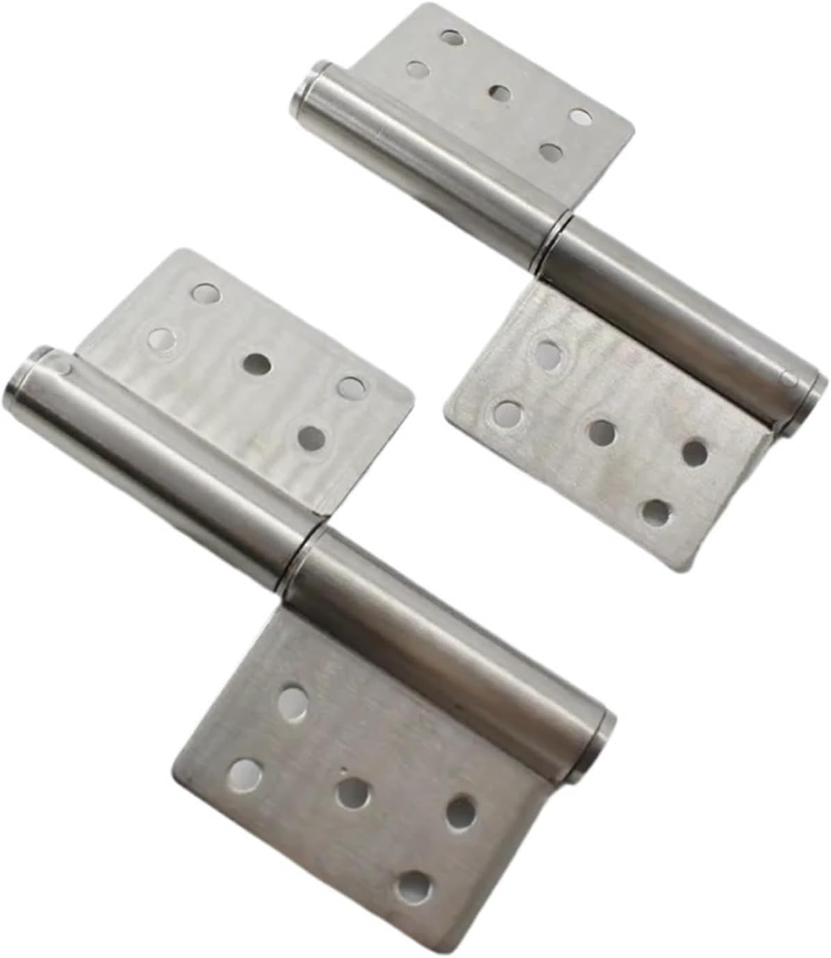 Thickened Stainless Steel Hinge 5 Inch Flag Shape Fire Door Closer Anti-Theft Security Latch Door Hinge