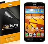 [6-Pack] Supershieldz- High Definition Clear Screen Protector For LG REALM LS620 (Boost Mobile) + Lifetime Replacements Warranty [6-PACK] - Retail Packaging