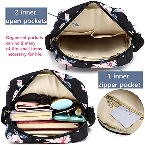 Cute Crossbody Bag and Purse Casual Canvas Shoulder Bag for Women4