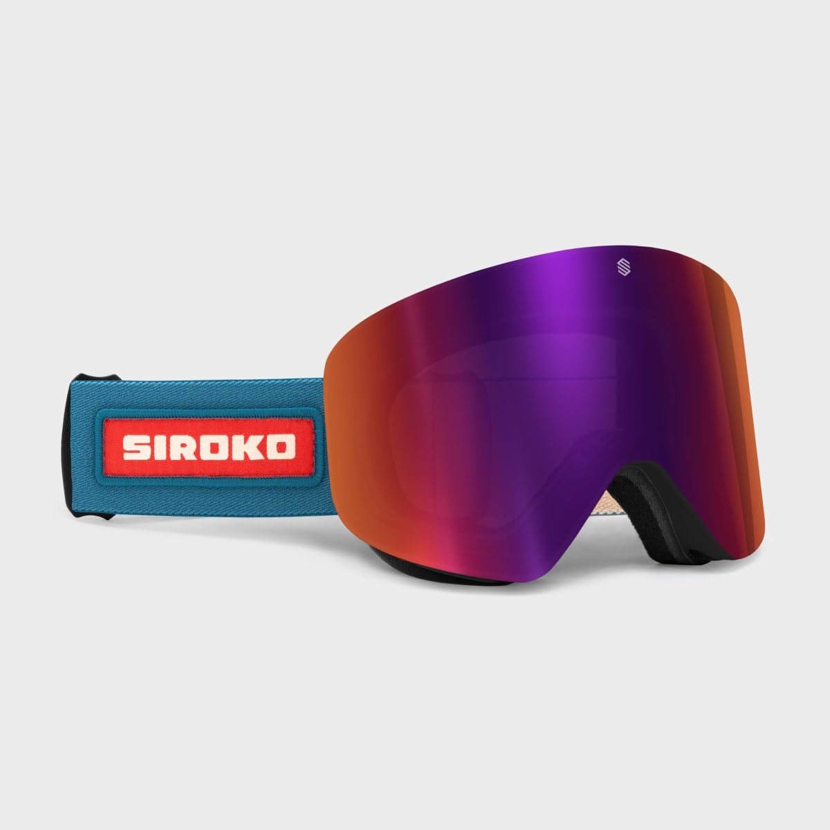 SIROKO - Snowboard- und Skibrillen für Kinder GX TreasureBlau/Beige