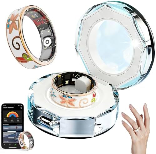 Smart Ring for Women & Men - No Subscription Fee Fitness Tracker ...