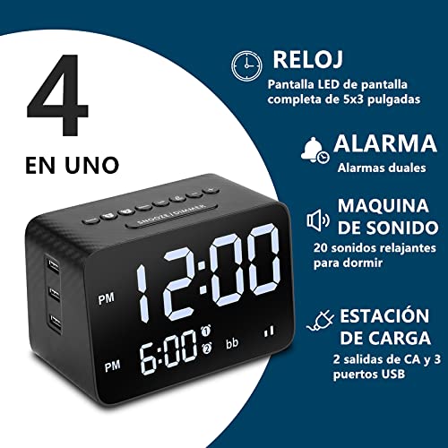 Relojes Despertadores, Home despertadores digitales Marca Yostyle (2)