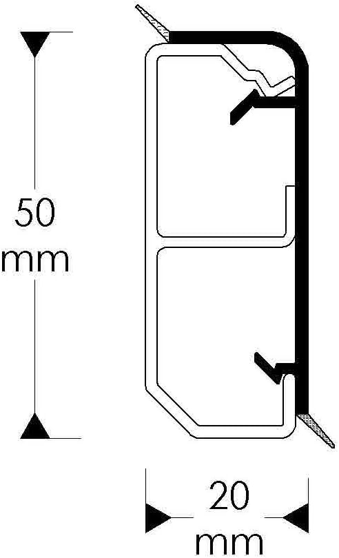Habengut Guide-câble Au Sol En PVC Gris Semi-Circulaire Pour Jusqu'à 3
