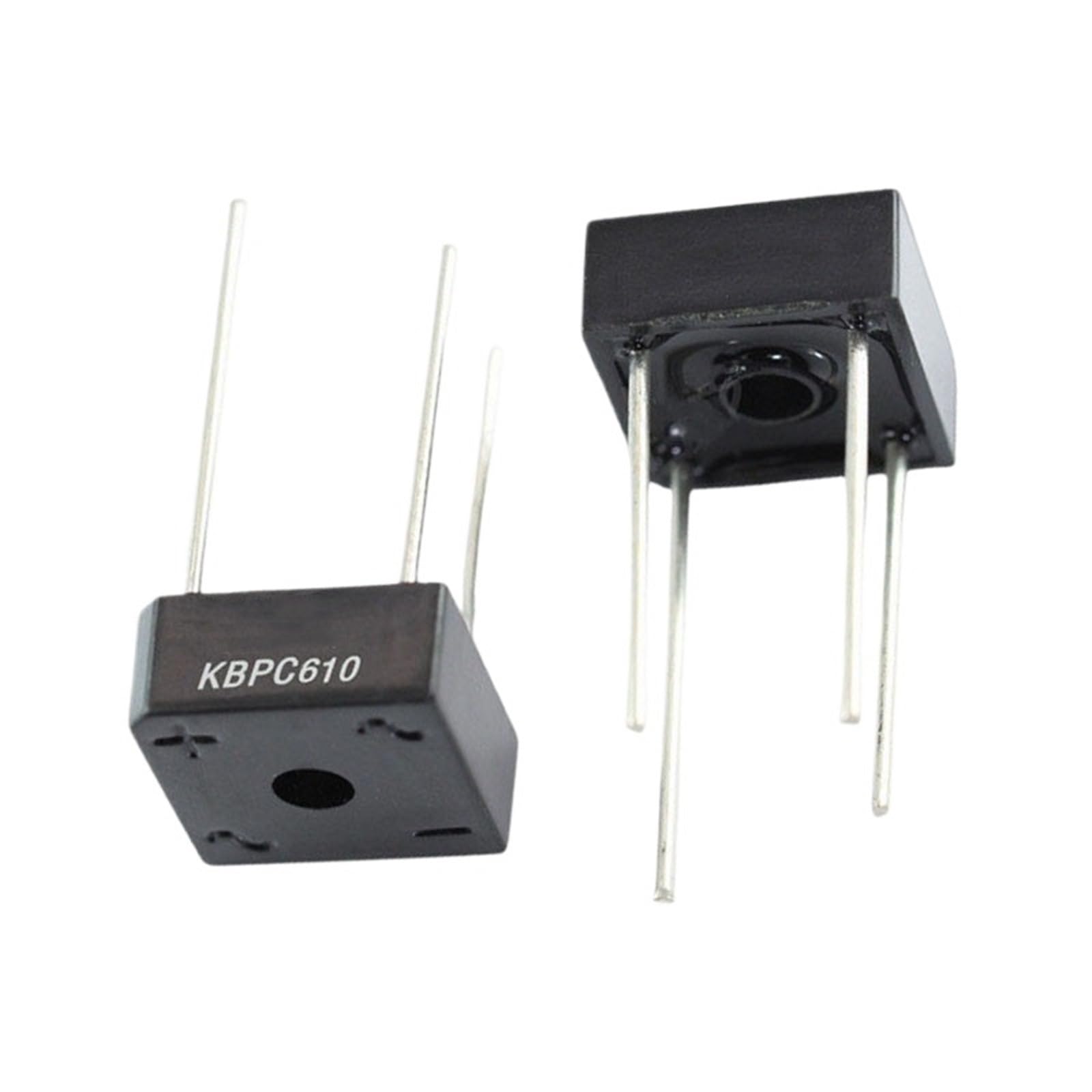 10/20/50/100/200Pcs KBPC610 Bridge Rectifier DIP-4 Square Bridge 6A/1000V(10Pcs)