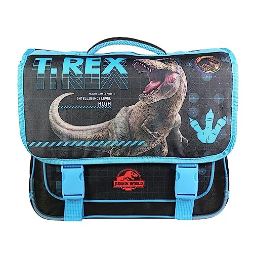 BAGTROTTER Satchel 38 cm Jurassic World Negro T-Rex