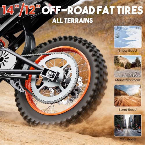 EILLEO 3000W Electric Dirt Bike