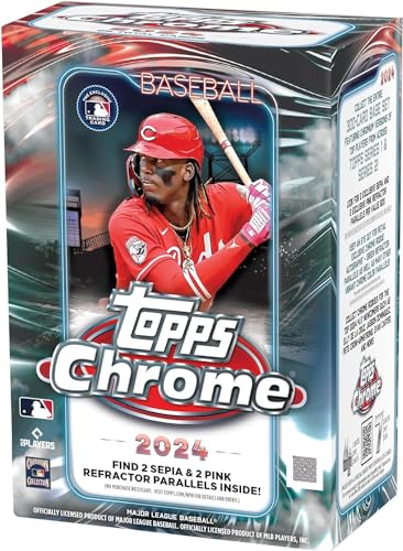2024 Topps Chrome Baseball Blaster Box Medium