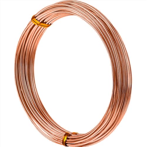 TecUnite Aluminum Craft Wire for Sculpting Armature Bendable Craft Wire for DIY Jewelry...