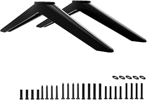 TV Legs Only for TCL Roku TV Stand Legs, Universal for 28" 32" 40" 43" 49" 50" 55" 65" Roku Smart TV, Replacement Legs for TCL TV Legs 55S435 50S455 43S431 40S355 32S359 32S355 65S546 with Screws
