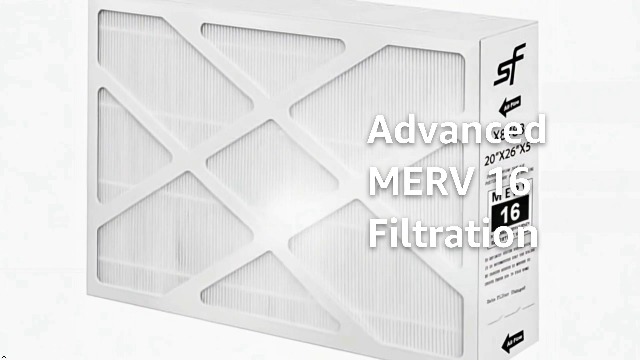 Image of Upgrade 20x26x5 furnace filter Compatible with Lennox X8788 Filter MERV 16