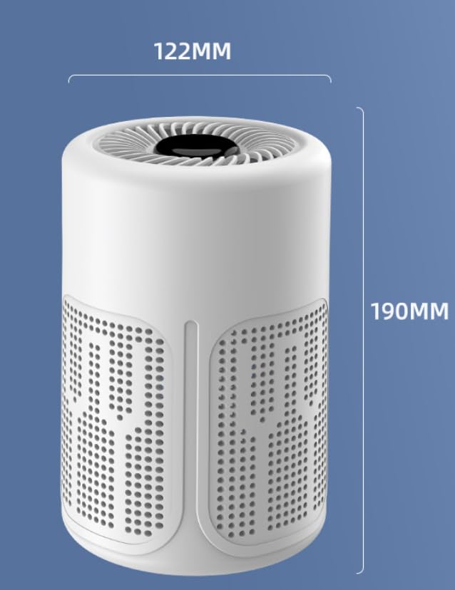 Purificador de aire de escritorio con filtracion multiple miniatura 2