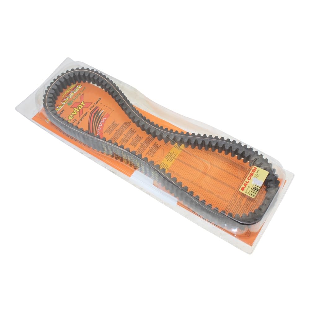 Keilriemen MALOSSI X-Kevlar für APRILIA 400 Atlantic /Scarabeo ´07-/GILERA 500 Fuoco/Nexus (euro 3)/PEUGEOT Geopolis/Satelis/PIAGGIO 400 Beverly/MP3/X8/X Evo/500 Beverly (euro3)/Cruiser, für MASTER Motor 4T LC, L 1036mm, B 28,7mm, H 16mm, 28°,