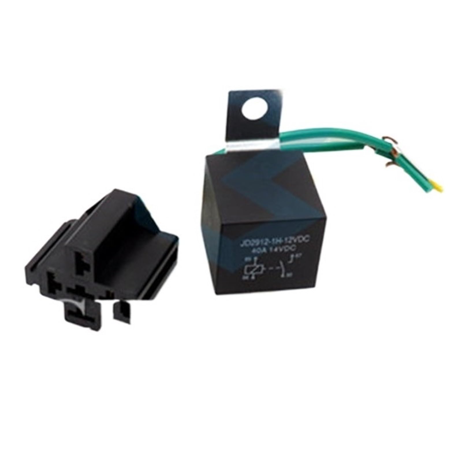 Relais automobile à 4 broches 12V 40A avec prise et 4 fils pour voiture