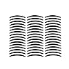 6Sheet(288PCS) Black Self Adhesive Natural Temporary Single Sided Sticky Eye Make Up Slim Eyeliner Sticker Eyelid Transfer Tape Eyeshadow Tattoo Eyeline Instant Eye Lift Tapes for Women Girls
