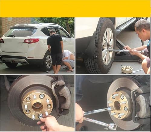 Adaptateur de moyeu de roue en alu forgé élargisseur de voie 50mm argenté pour Suzuki Jimny