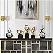 Norrclp Home Decor Modern Abstract Art Ceramic Statue Table Decorations for Dining Room Living Room Office Centerpiece