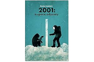 2001: A Space Odyssey - Iconic Movie Poster