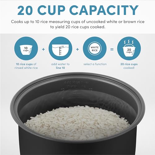 image for Aroma Housewares AROMA Professional Digital Rice Cooker, 10-Cup (Uncoo