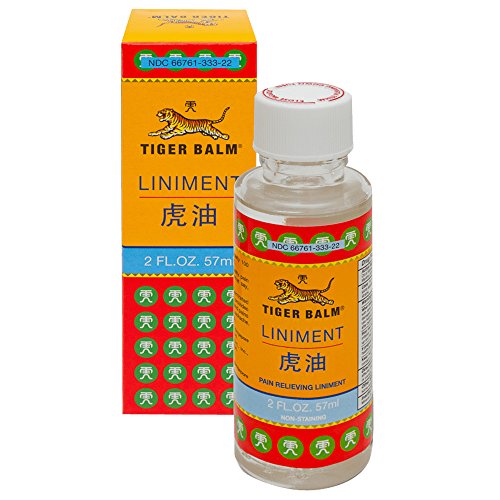 TIGER BALM - Liniment Penetrating Pain Relief - 2 fl. oz. (57 ml)