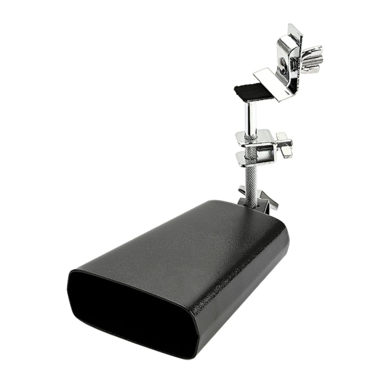 Suministro y Estructura Resistente Sonido Rico Kit de Batería Profesional de Metal Negro de Cencerros para Instrumentos de Percusión para Estudiantes y Profesionales