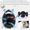 Motorbike Open Face Bluetooth Helmet, Retro Adult Jet Motorcycle Helmet, DOT Approved Anti-Fog Dual Visor Bluetooth Helmet, Flip-Up Motorcycle Modular Helmet