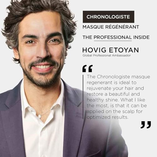 Image of Kerastase Chronologiste Hair Mask for Aging Hair 200ml | Revitalizing & Hydrating Hair Mask for Aging Hair | Infused with Hyaluronic Acid, Abyssine & Vitamin E