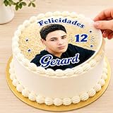 *PREMIUM* FOTO COMESTIBLE personalizada para tartas | Papel de azúcar redondo | Imagen comestible cumpleaños | Oblea para pastel | Decoración tarta fácil y profesional